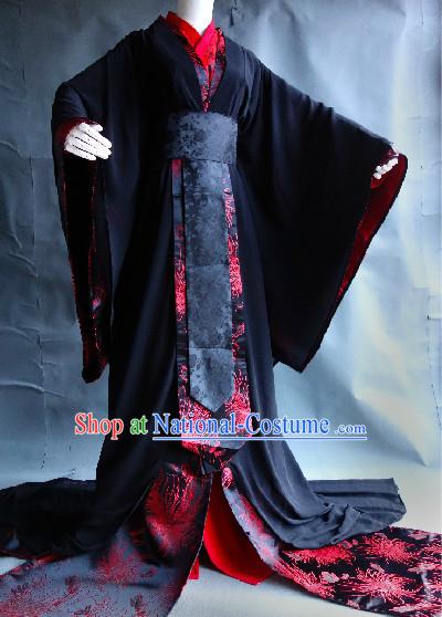 Ancient China Male Clothing Complete Set for Boys