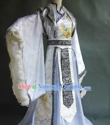 Chinese Stage Performance Classical Teacher Costumes for Men