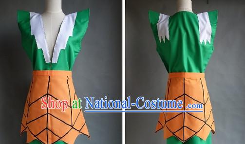 Chinese Cartoon Character Gourd Brothers Costume