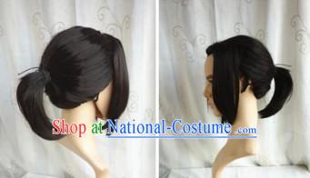 Chinese Classical Black Ponytail for Men