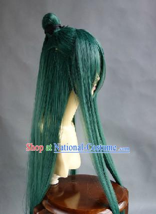 Chinese Classical Swordsman Cosplay Long Wig