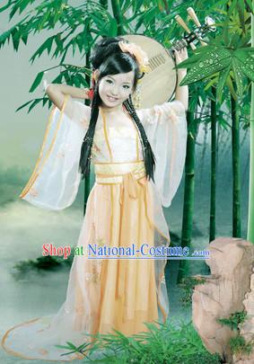 Traditional Chinese Dance Costumes for Kids