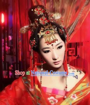 Chinese Classical Wedding Bridal Hair Accessories