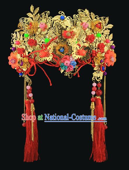 Chinese Traditional Handmade Phoenix Coronet