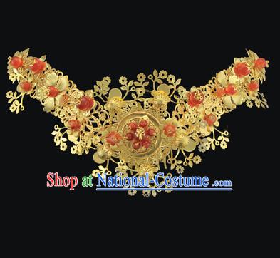 Chinese Classical Wedding Bridal Hair Accessory