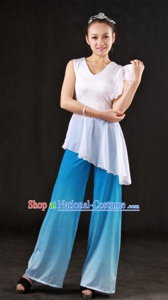 Han Ethnic Minority Color Transition Dance Costumes