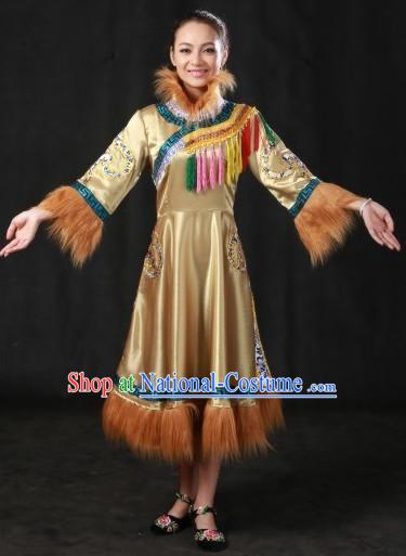 Ewenki Ethnic People Costumes for Women