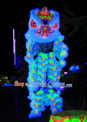 Luminous Lion Dance Head and Body Costumes Complete Set