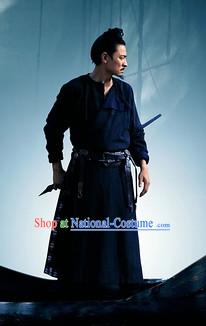 Black Swordsman Dresses Complete Set for Men