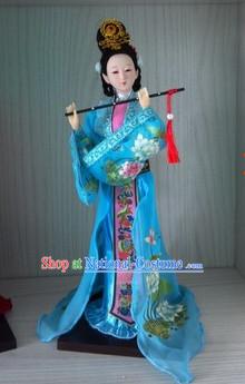 Handmade Beijing Silk Figurine Doll - Ancient Chinese Beauty 2