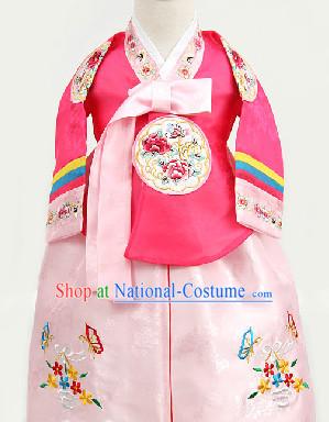 Korean Traditional Hanbok for Kids from 1 Year Old to 15 Years Old