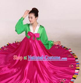 Korean Traditional Dance Costume Complete Set for Women