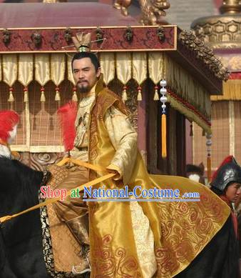 Tang Ming Huang Tang Emperor Costumes and Crown Complete Set