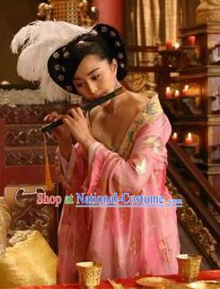 Yang Guifei Tang Empress Hair Accessories and Wig