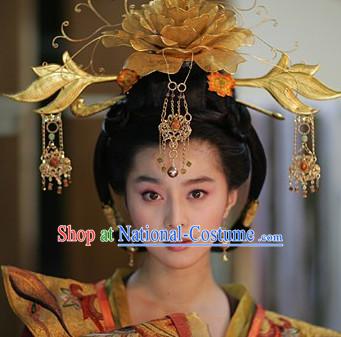 Yang Guifei Hair Accessories and Wig