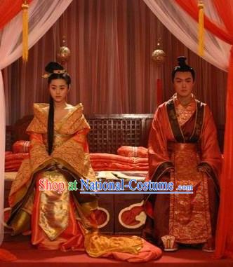 Chinese Traditional Wedding Outfits 2 Sets