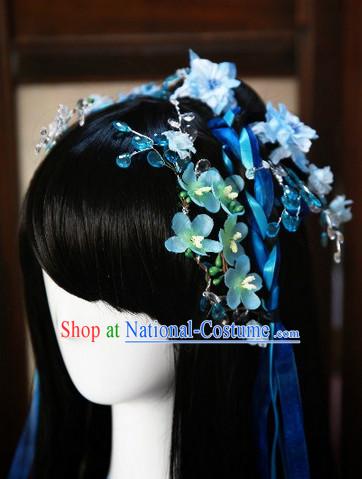 Black Cosplay Fairy Wig and Hair Accessories for Girls