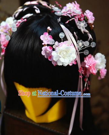 Ancient Chinese Pink Hair Accessories