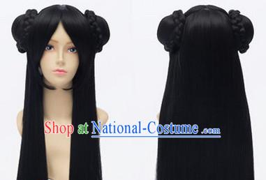 Ancient Chinese Doll Style Long Wig