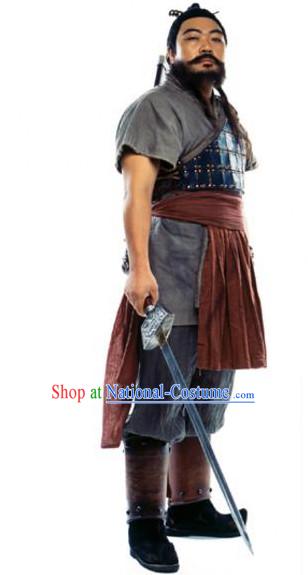 Ancient Korean Hero Armor Costumes Complete Set for Men