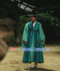 Korean Traditional Clothes and Hat for Boys