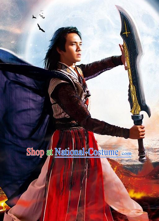 Chinese Traditional Handsome Cool Boy Costumes