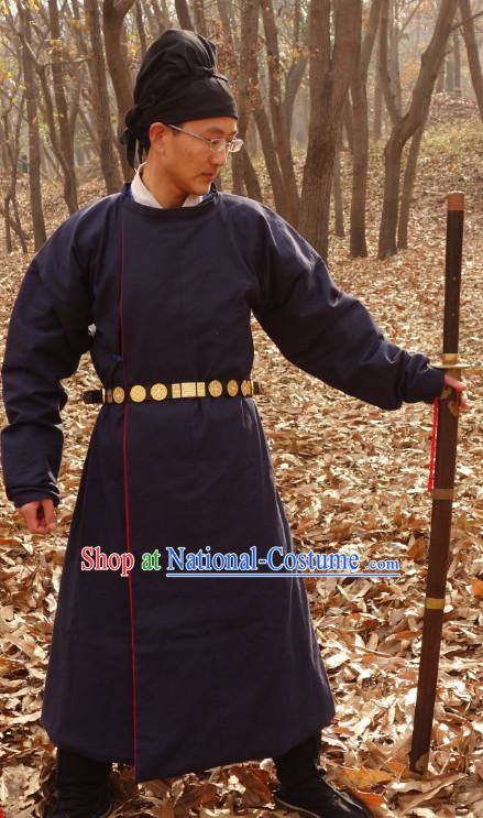 Ancient Tang Dynasty Hanzhuang Yuanlingshan Attire for Men