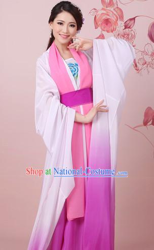 Water Sleeves Traditional Dancewear for Women