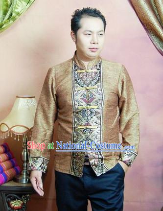 Southeast Asia Traditional Upper Outer Garment for Men