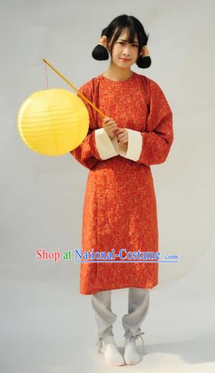 Tang Dynasty Traditional Long Robe for Women