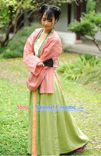 Han Dynasty Female Traditional Clothing