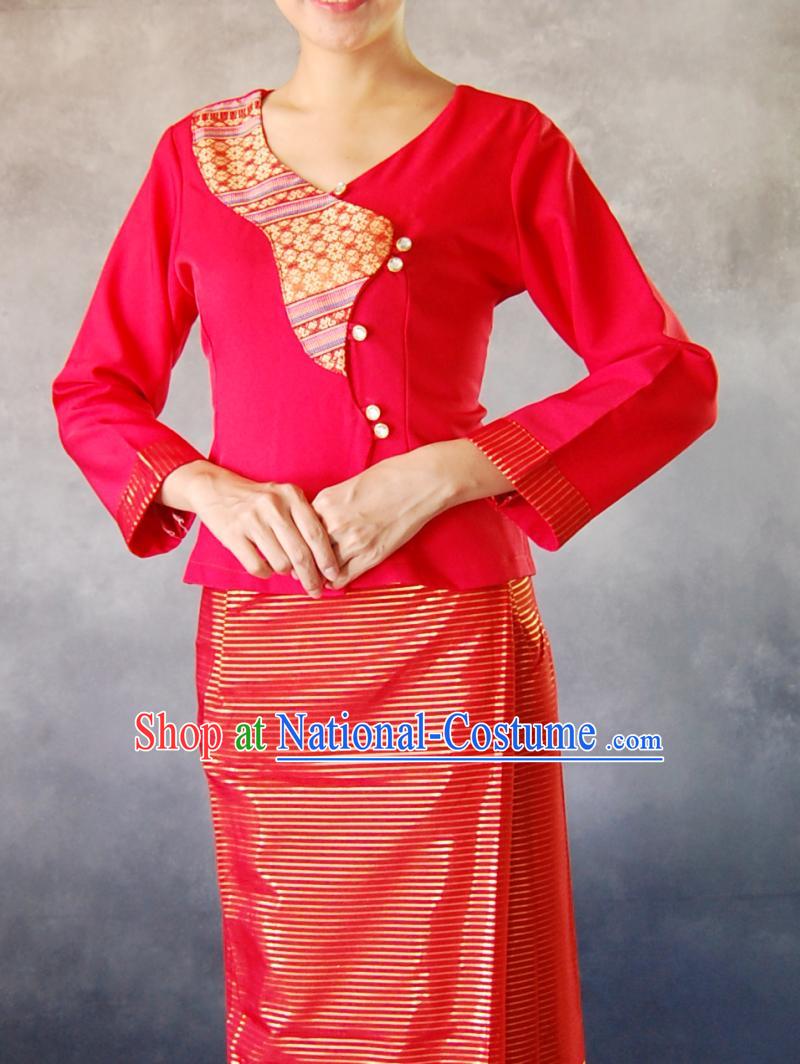 Laos Traditional Clothes for Women