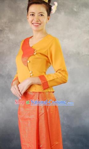 Laos Traditional Clothing for Women