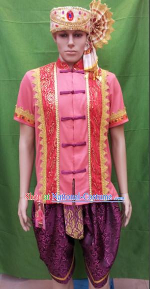 Southeast Asia Traditional Wedding Clothing for Men