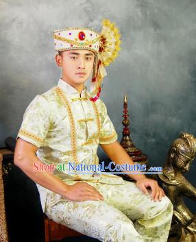 Southeast Asia Traditional Thailand Garment for Men