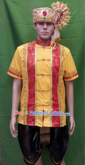 Southeast Asia Traditional Thailand Dancewear for Men