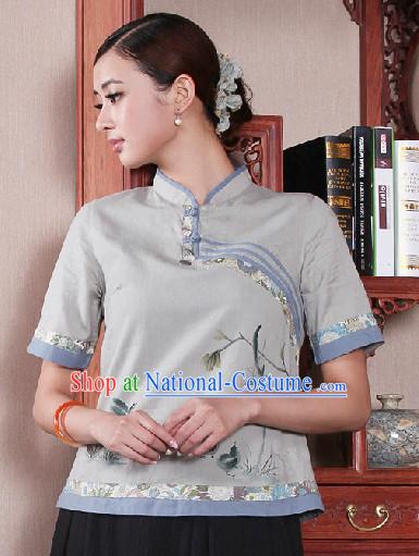 Traditional Chinese Mandarin Top for Women