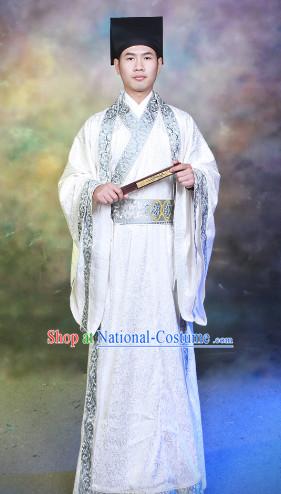 Chinese Traditional Clothes and Hat for Men