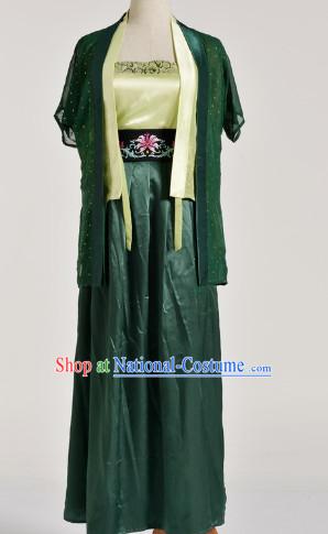 Chinese Black Han Fu Dresses for Women