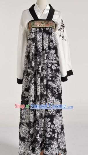 Chinese Black Tang Skirt for Women