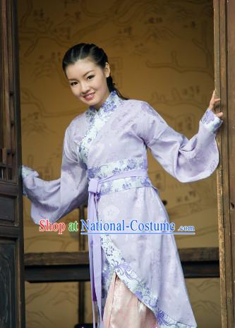 Traditional Chinese Long Clothes for Girl