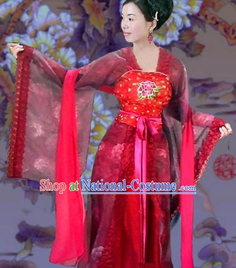 Tang Dynasty Big Sleeves Clothes for Women