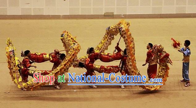 Supreme Chinese New Year Parade Chongqing Tongliang Dragon Dance Costumes Complete Set