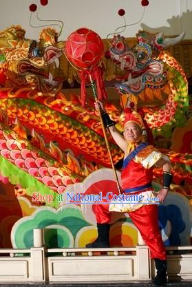 Supreme Chinese Parade Chongqing Dragon Dance Costumes Complete Set