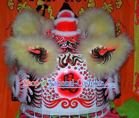 Horse Year Collectible Chinese Fut San Lion Dance Costumes Complete Set