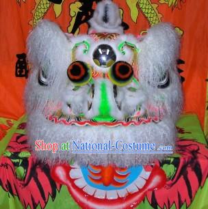 Carrot Wool Traditional Chinese Hok San Lion Dance Costumes Complete Set