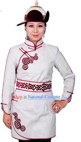 Traditional Chinese Mongolian Dresses for Women