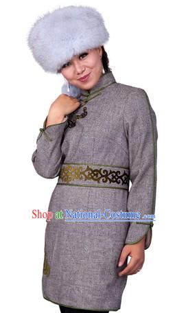 Traditional Chinese Mongolian Female Dresses for Women