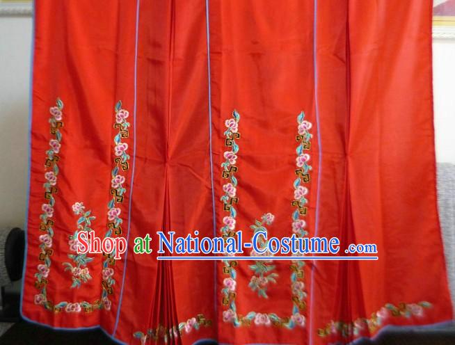 Traditional Chinese Peking Opera Hua Dan Skirt