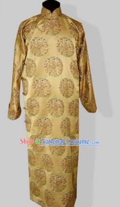 Traditional Chinese Minguo Time Long Dress for Men